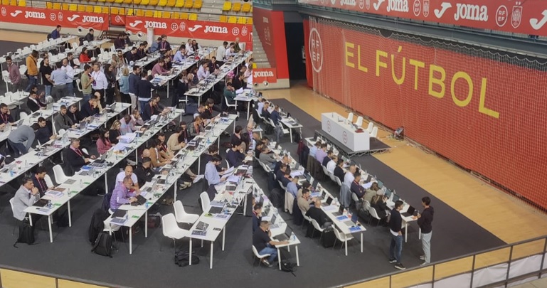 Ayer se realizó el primer examen para agente de fútbol fifa
