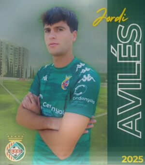 Jordi Avilés ficha por el Cerdanyola FC de 3ª RFEF