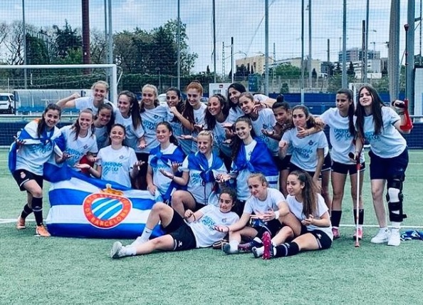 El juvenil B del RCD Espanyol femenino de Judit Garnica ganó la liga