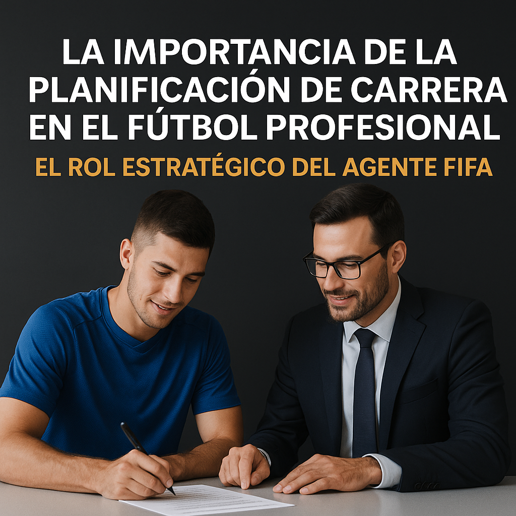 La importancia de la planificación de carrera en el fútbol profesional: el rol estratégico del agente FIFA