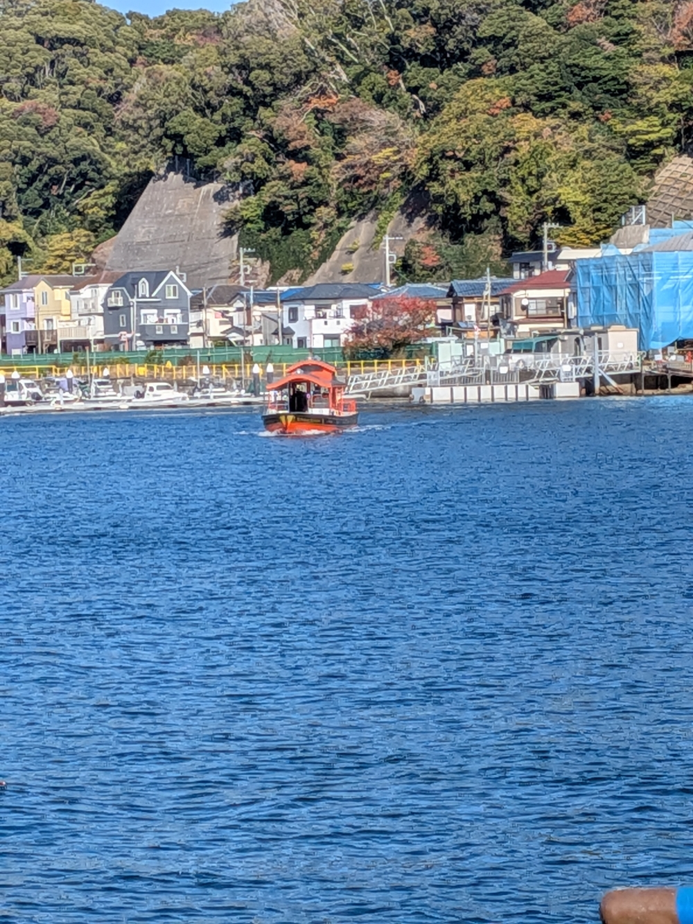 呼び鈴を押すと迎えにきてくれます