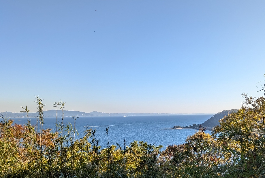 房総半島も見えました♪上って良かった〜