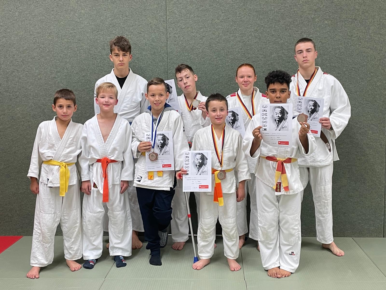Ladbergen mit Podiumsplätzen beim Sparkassen-Cup