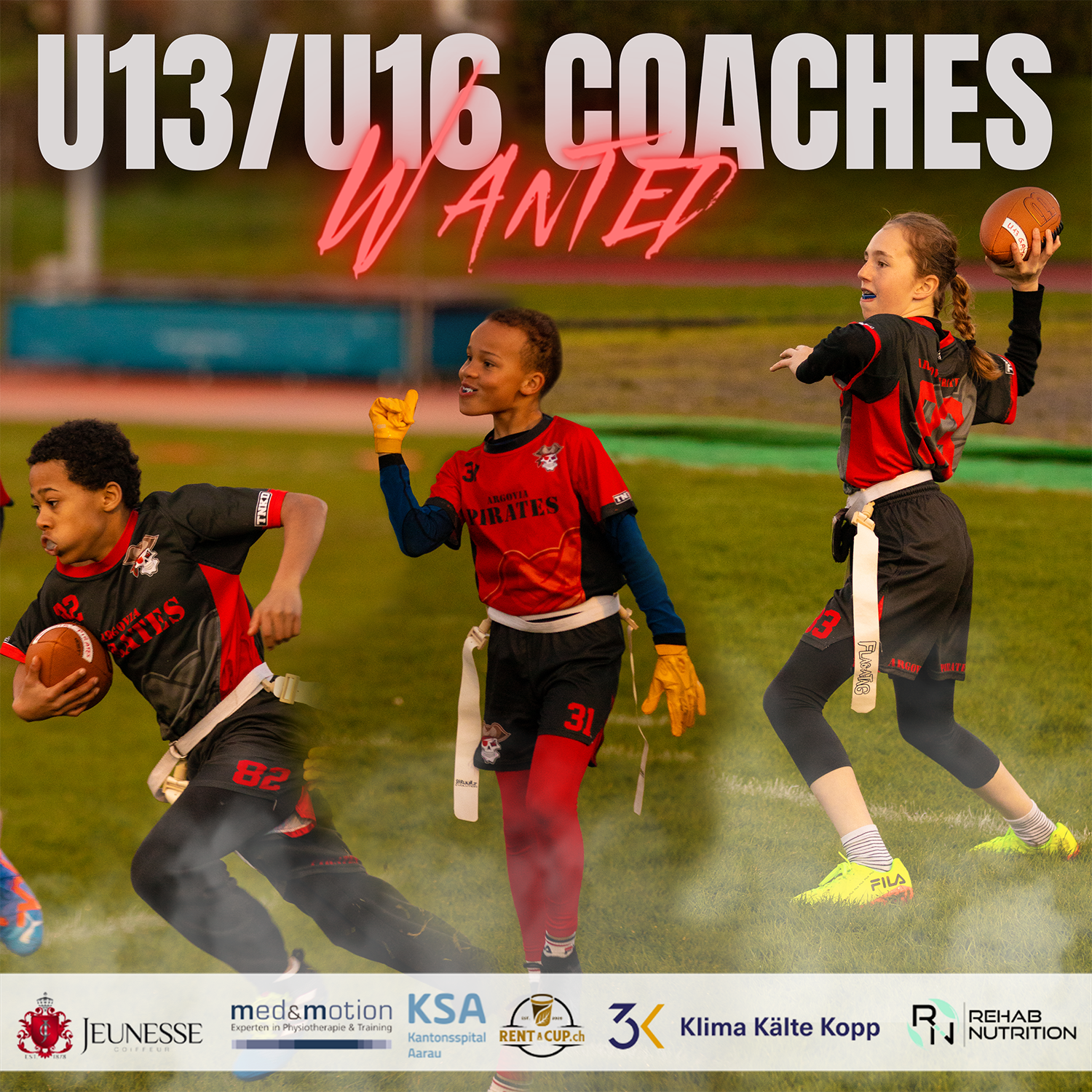 Coaches WANTED U13/U16