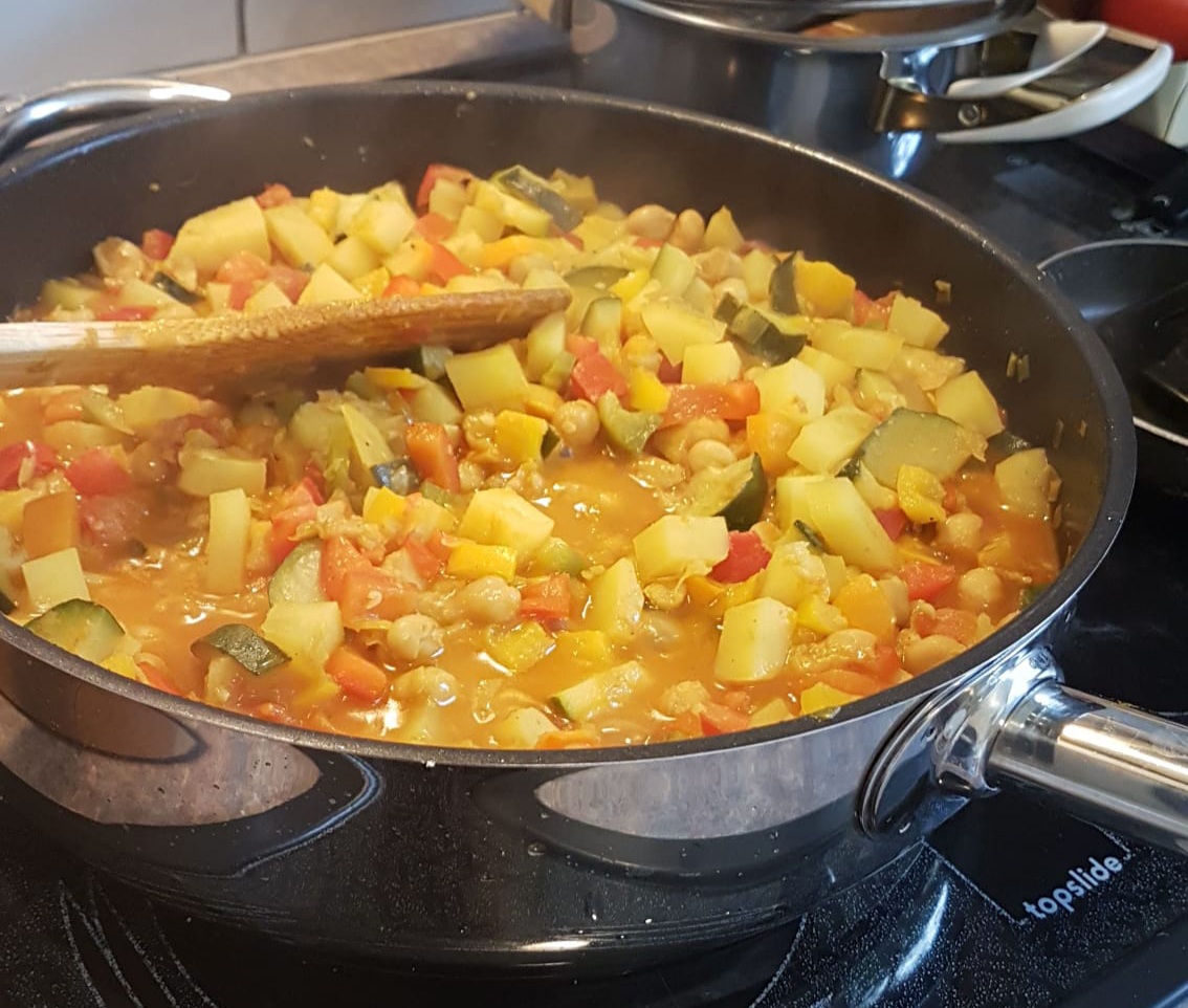 RopaVieja am kochen