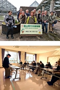上：「春の撮影会」　　　　　　　　　下：「令和6年度定期総会」