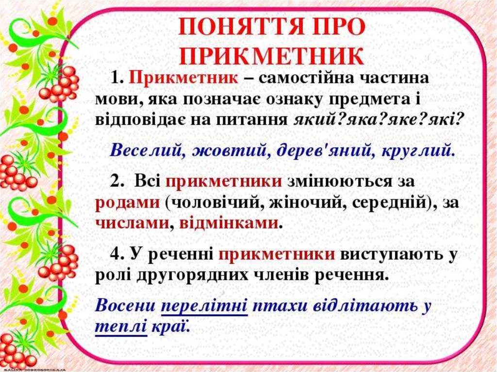 Української мови 6 клас