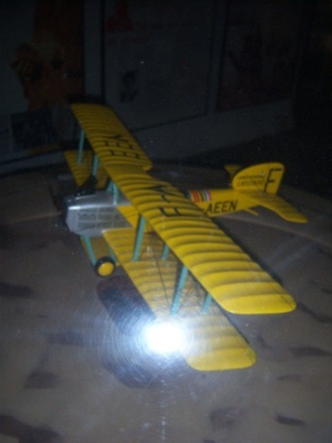 avion exposé au musée
