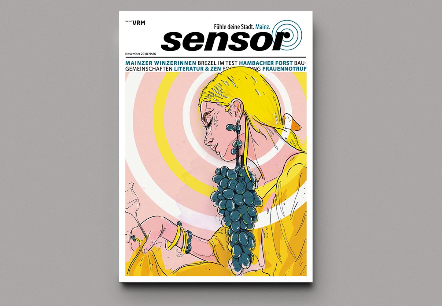Sascha Düvel Illustration - Editorial Illustrator Münster für Sensor Magazin