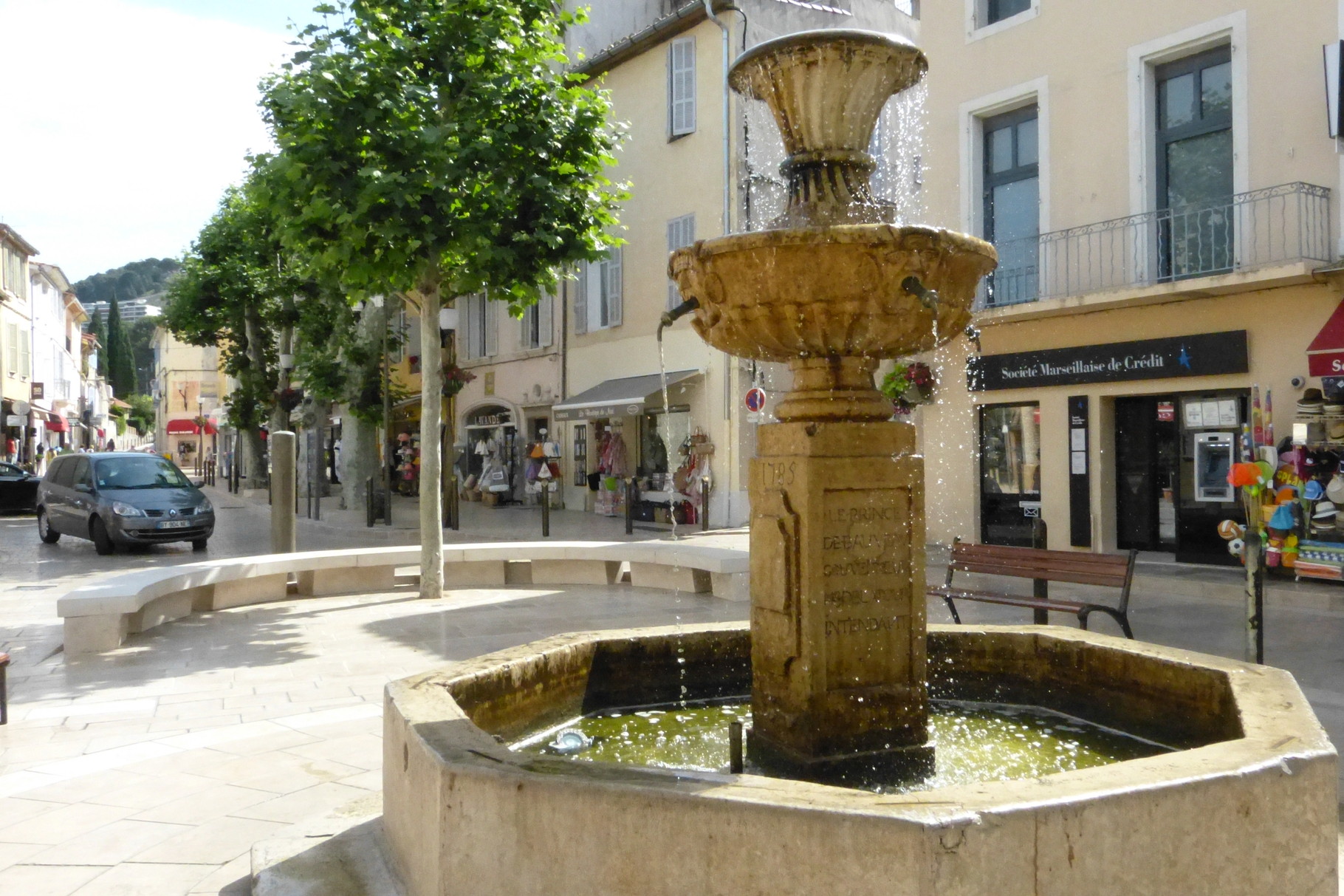 Bild: Fontaine in Casiss