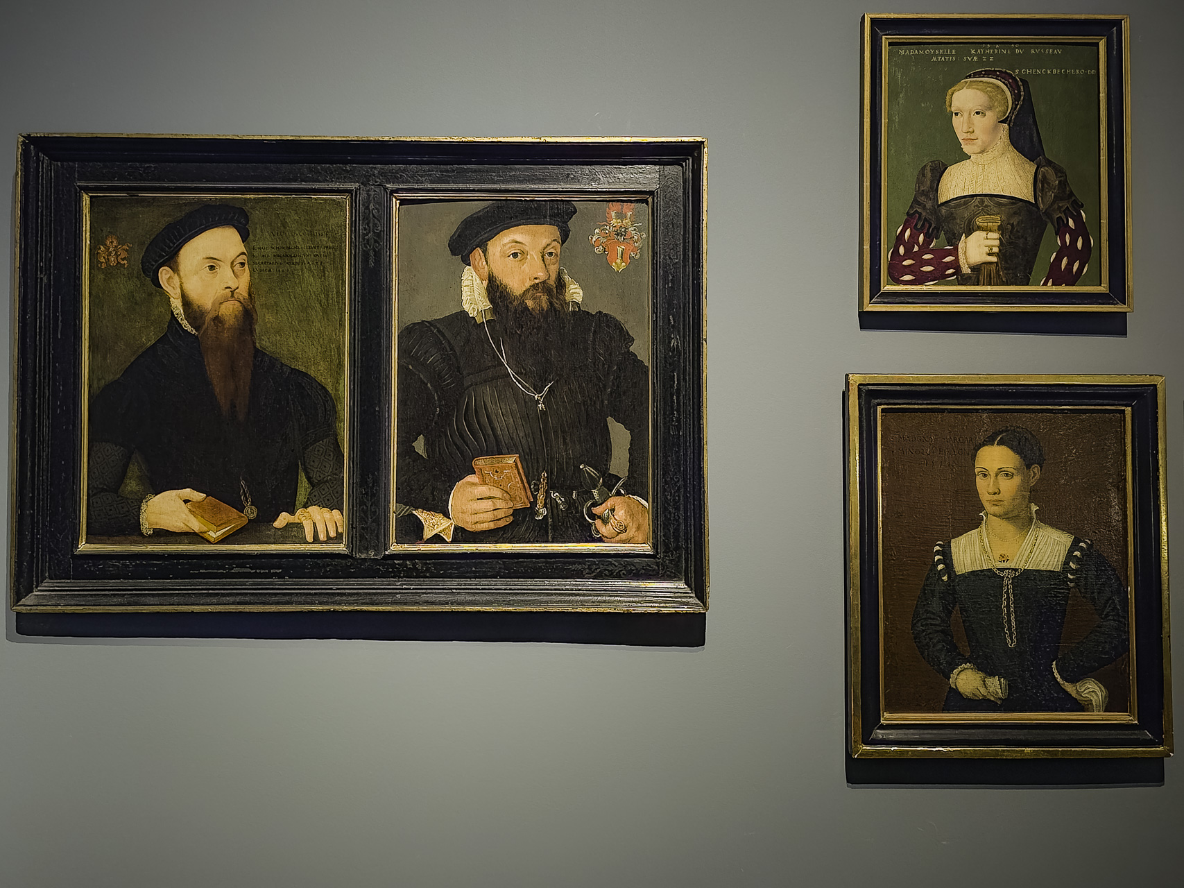 Bild: Portrait Johannes Schneckbecher 1557-1571 im Musée de l'Œuvre Notre-Dame in Strasbourg