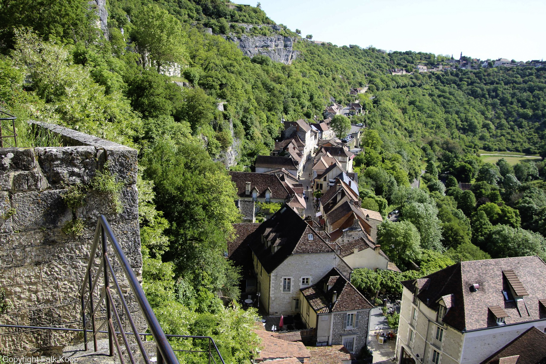 Aussichten in Rocamadour