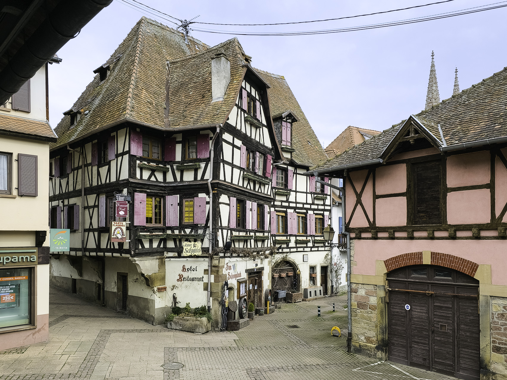 Bild: Am Place d´Étoile, Obernai