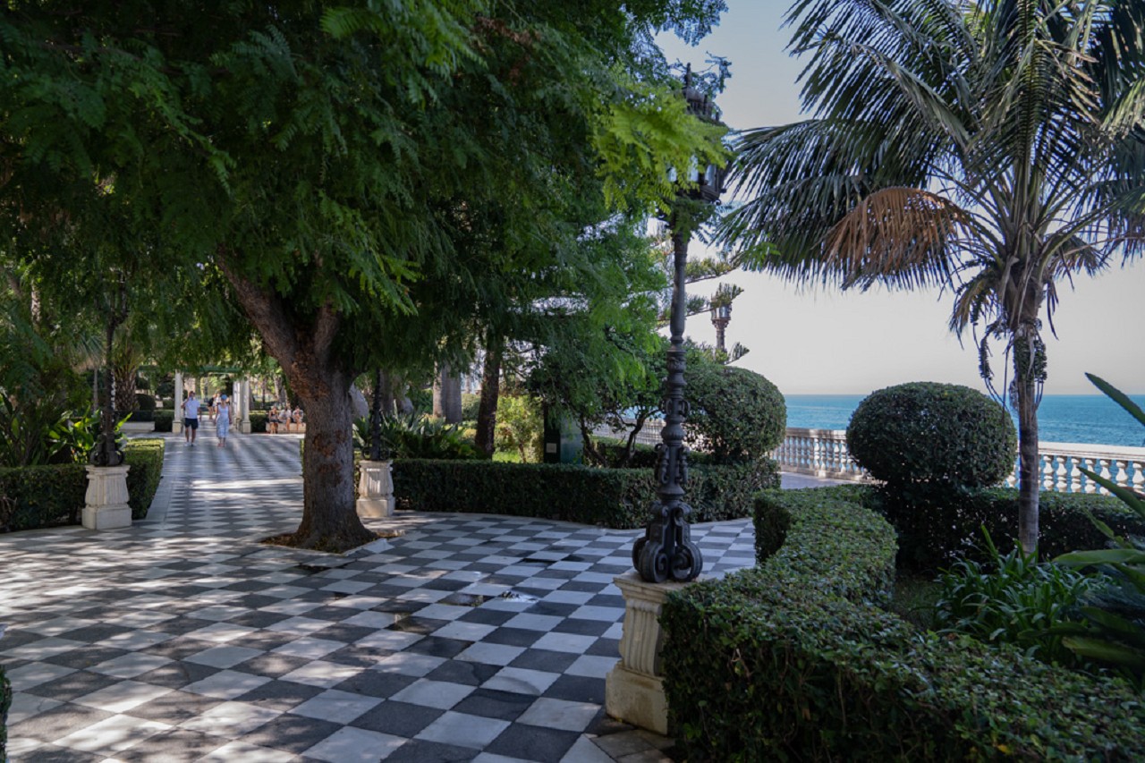 Bild: Parque Genovés in Cádiz 