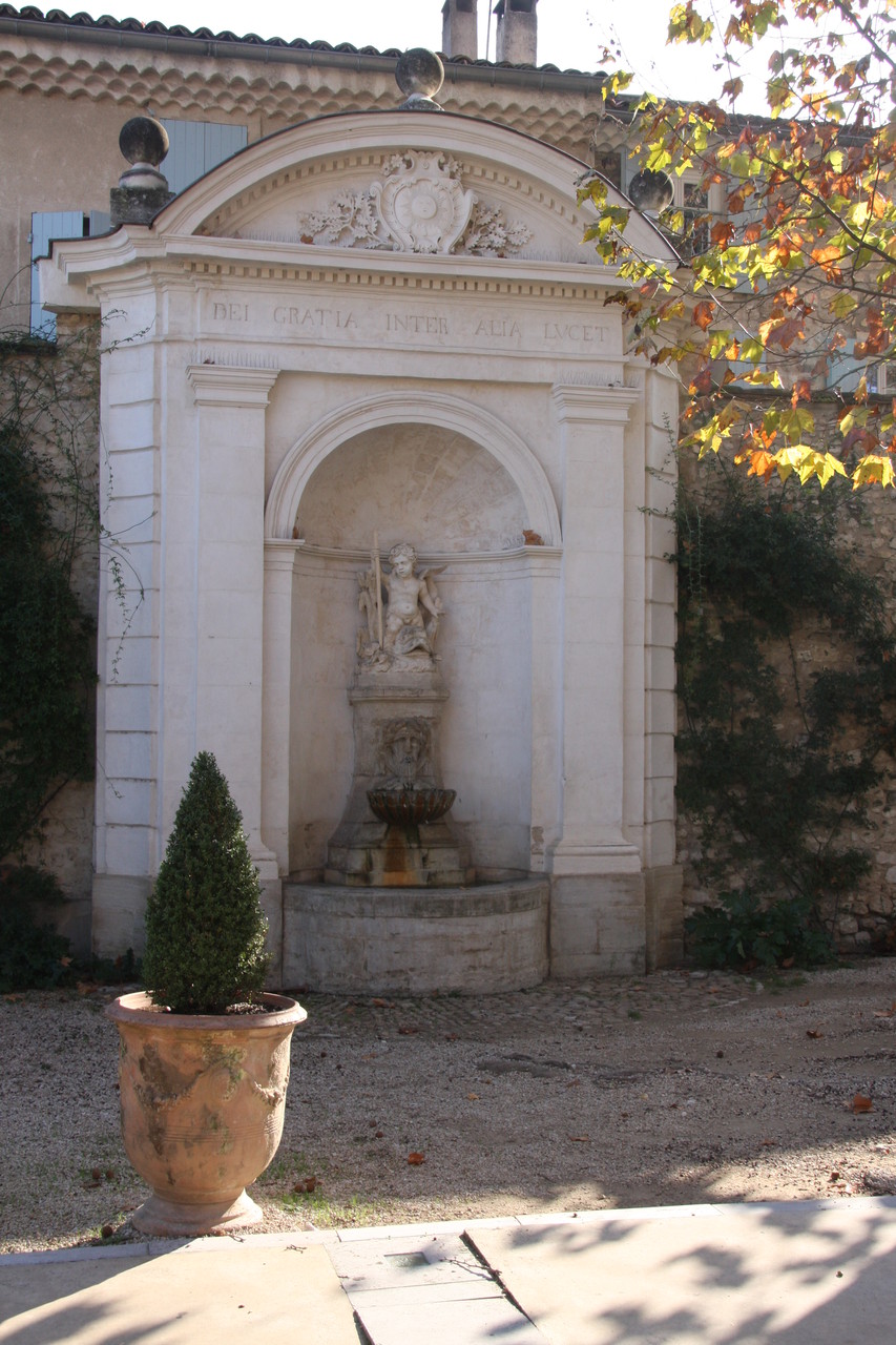 Bild: Fontaine in Pernes les Fontaines