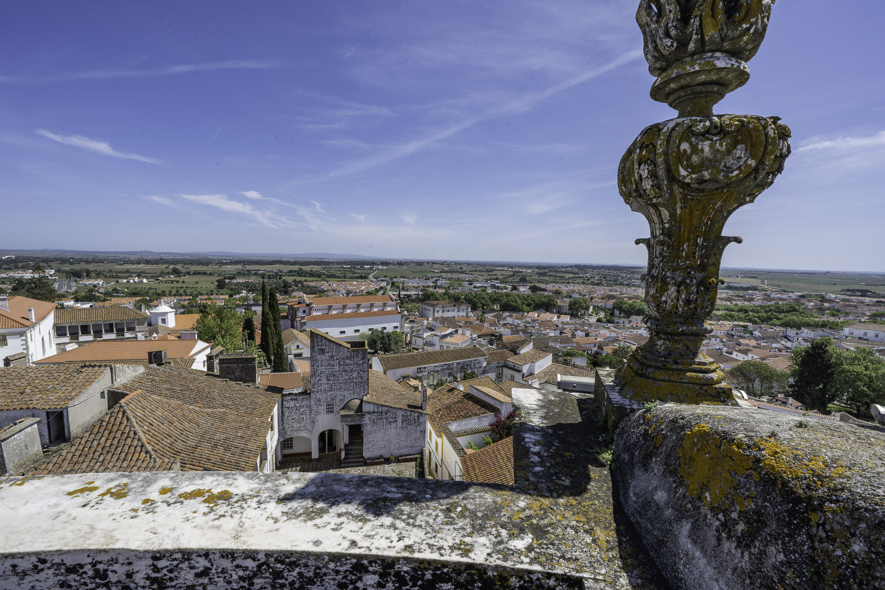 Bild: Auf dem Dach der Catedral de Évora, Portugal 