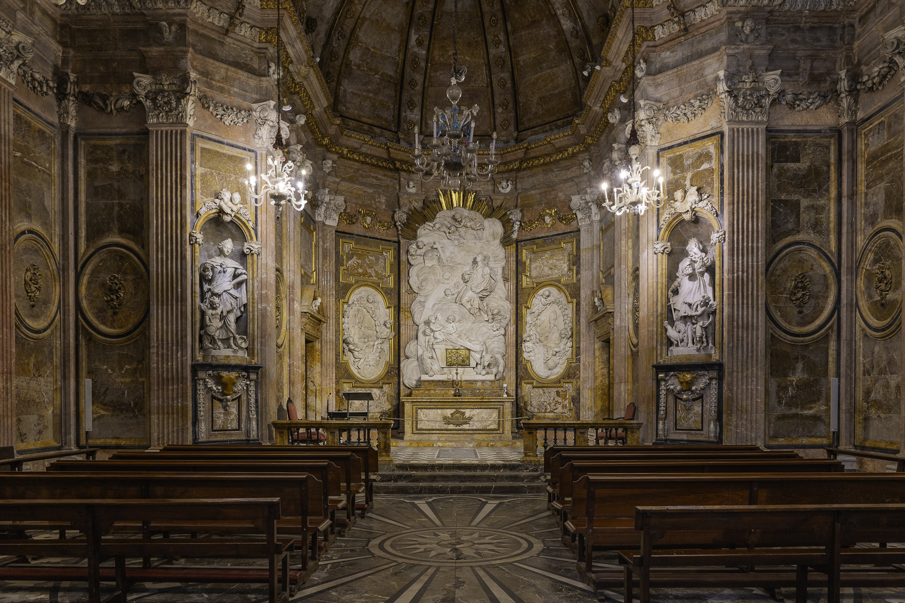 Bild: Seitenkapelle in der Catedral de Santa Maria