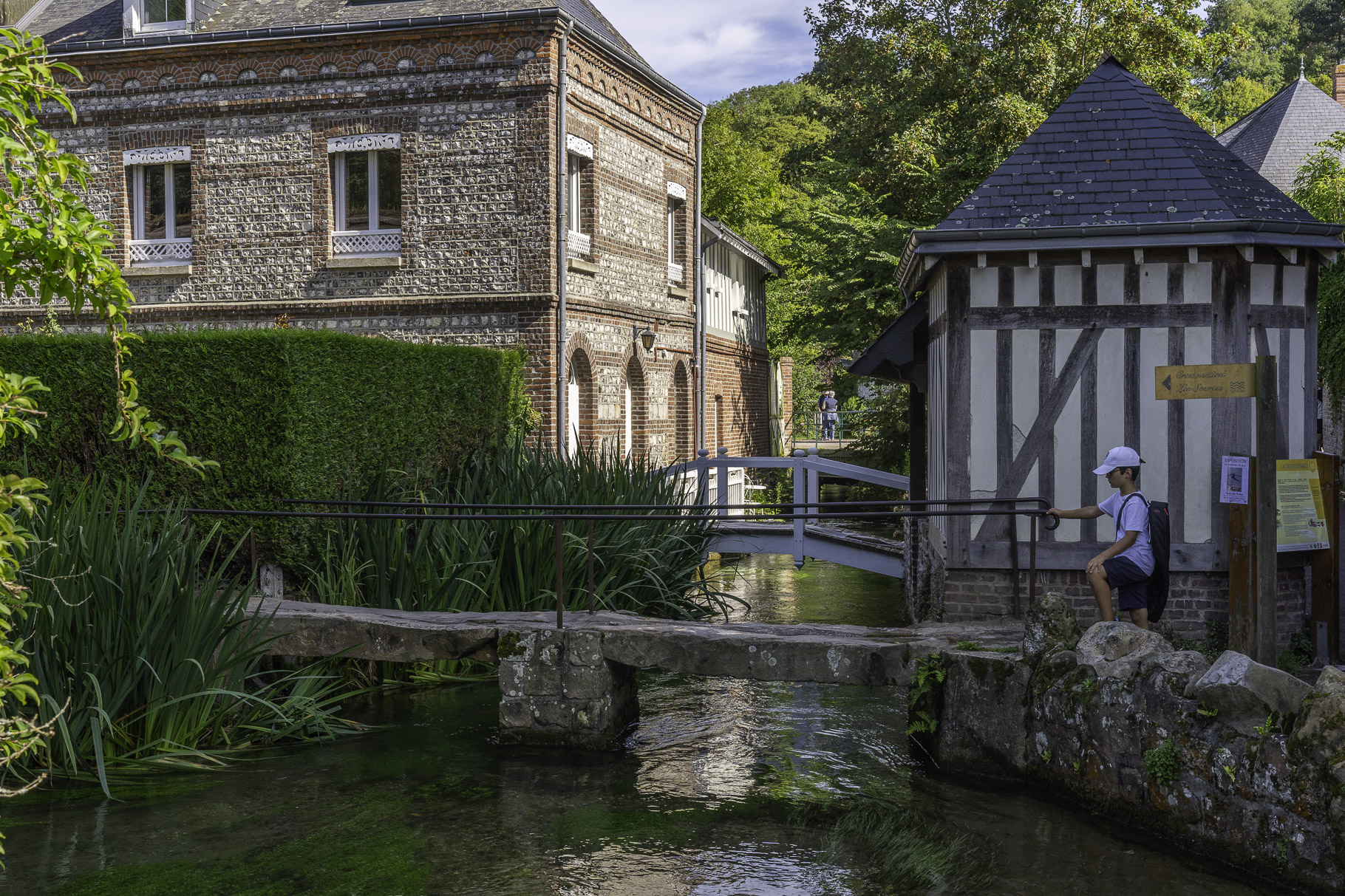 Bild: Wohnmobilreise Normandie, hier Veules-les-Roses 