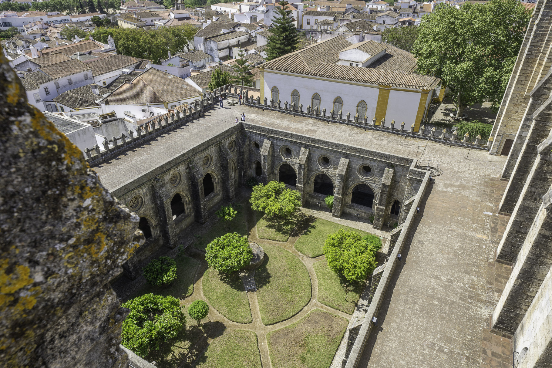 Bild: Auf dem Dach der Catedral de Évora, Portugal 