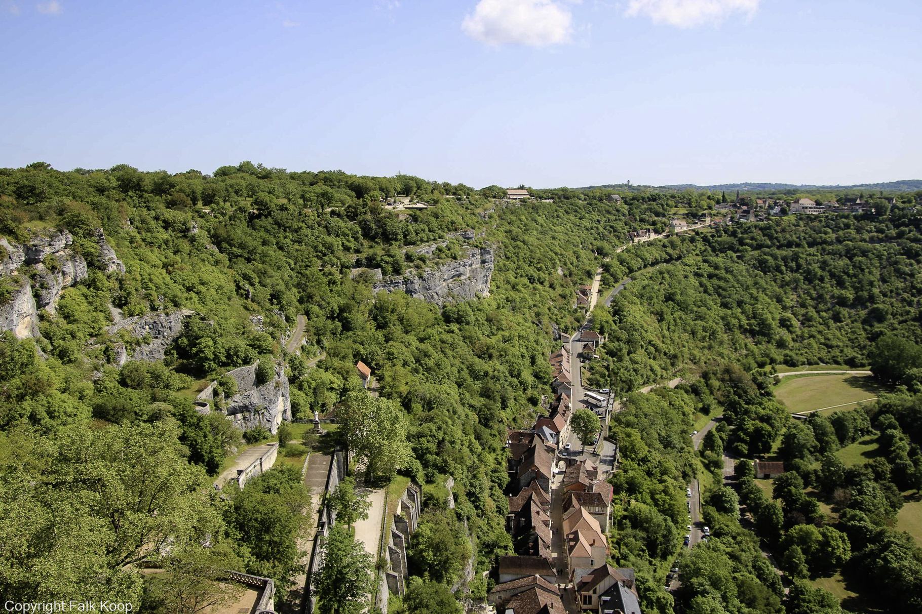 Aussichten in Rocamadour