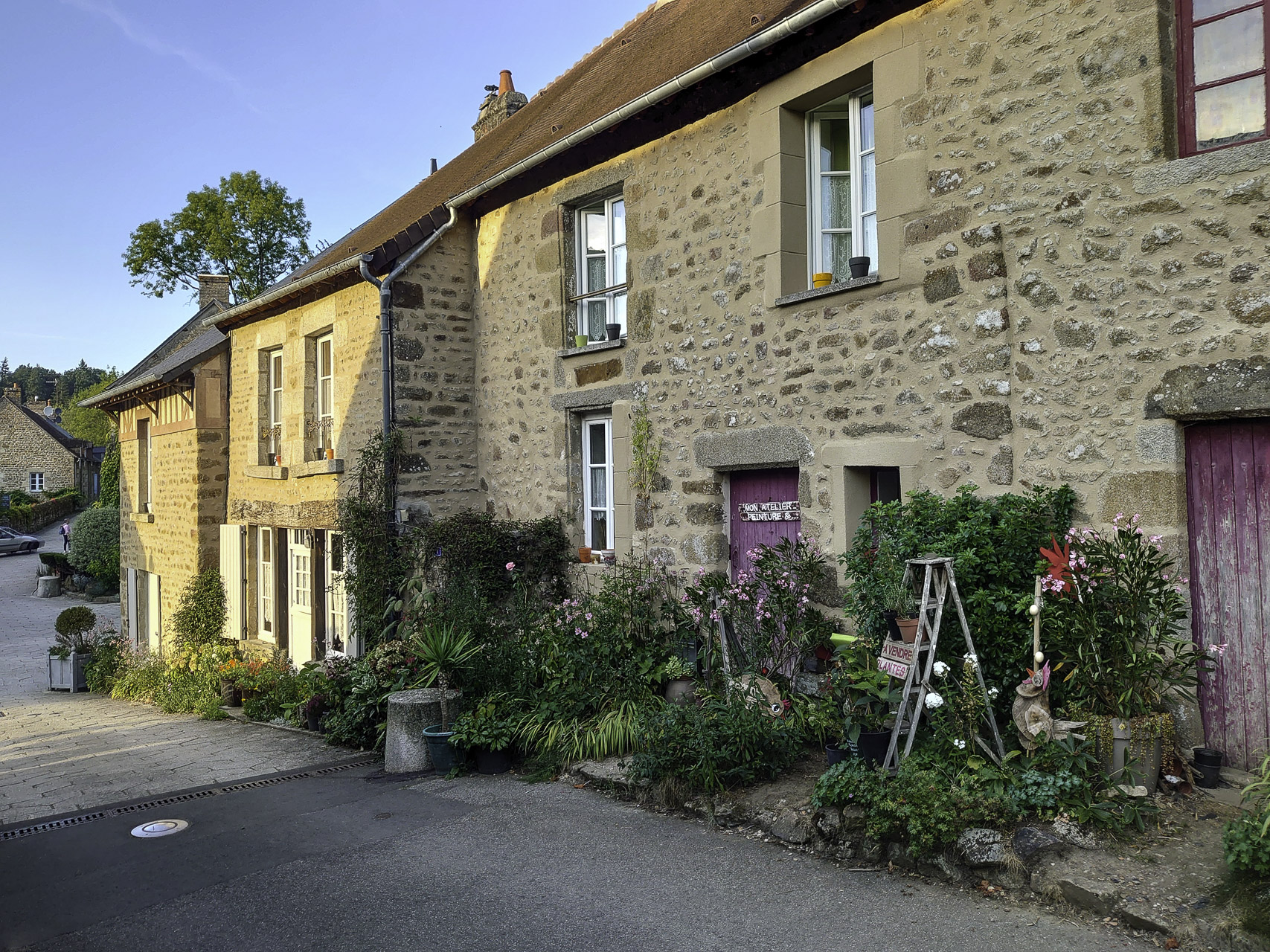 Bild: Wohnmobilreise Normandie, hier Saint-Céneri-le-Gérei 