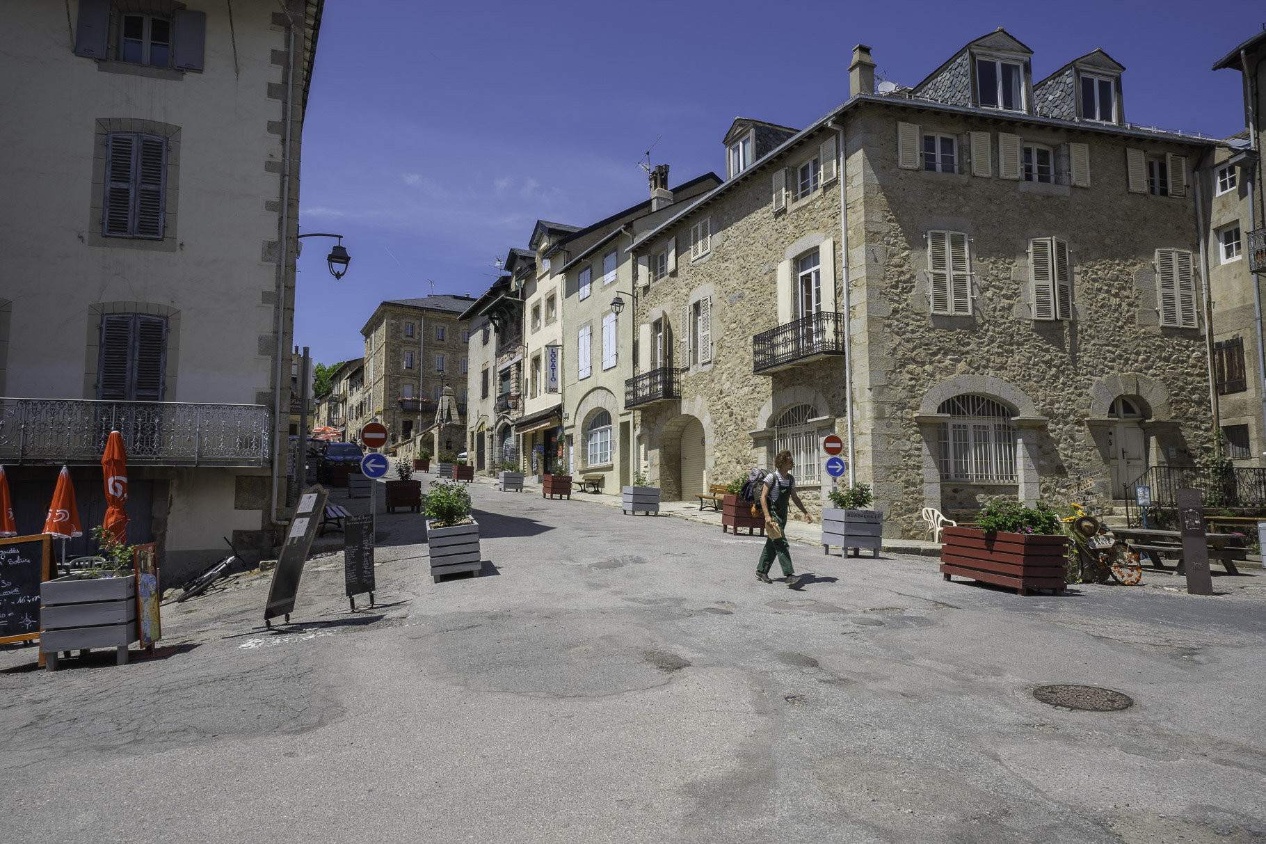 Bild: Hauptstraße in Mont-Louis