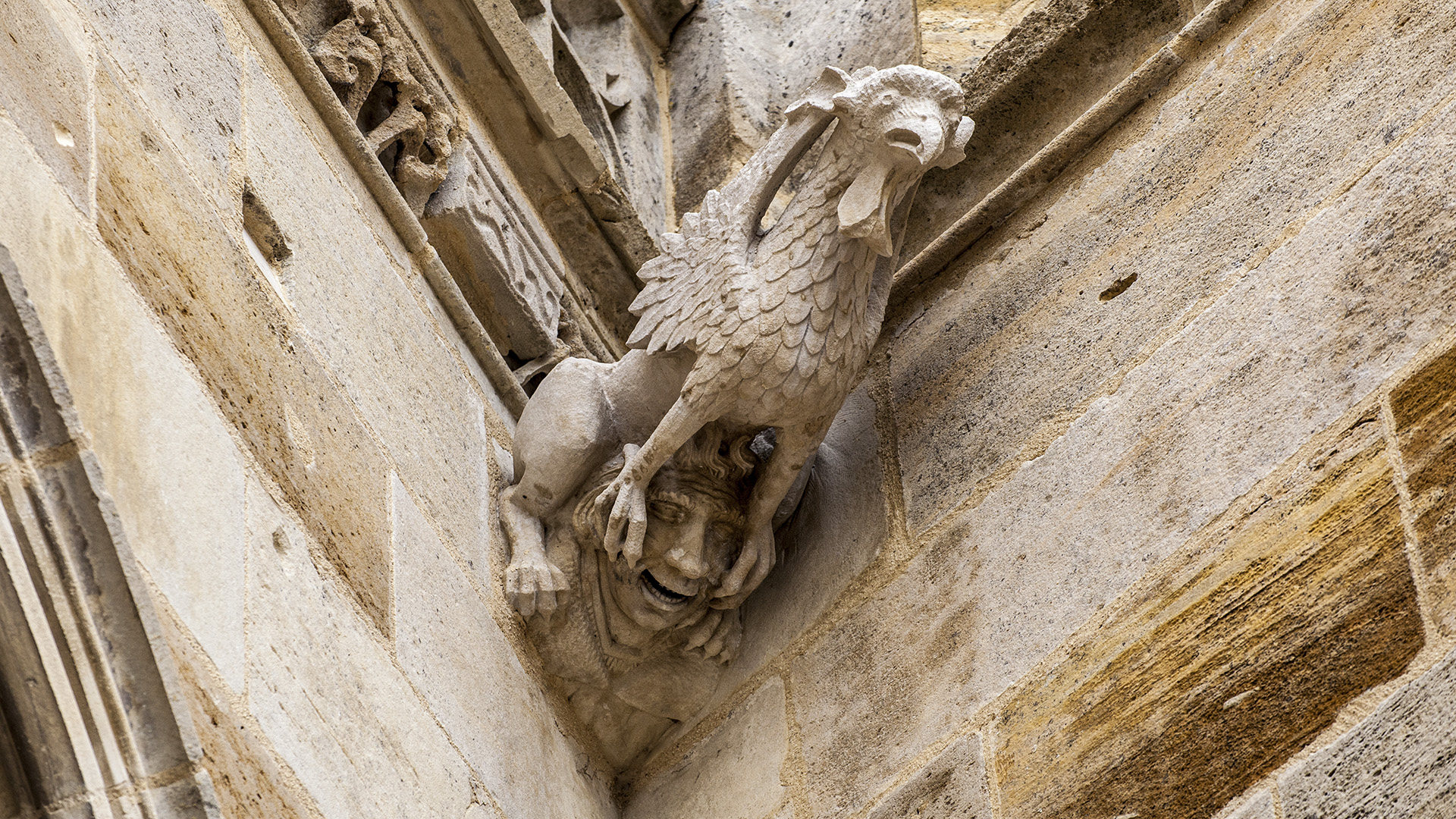 Bild: Wasserspeier & Monster an der Basilika Notre Dame de L`Épine 