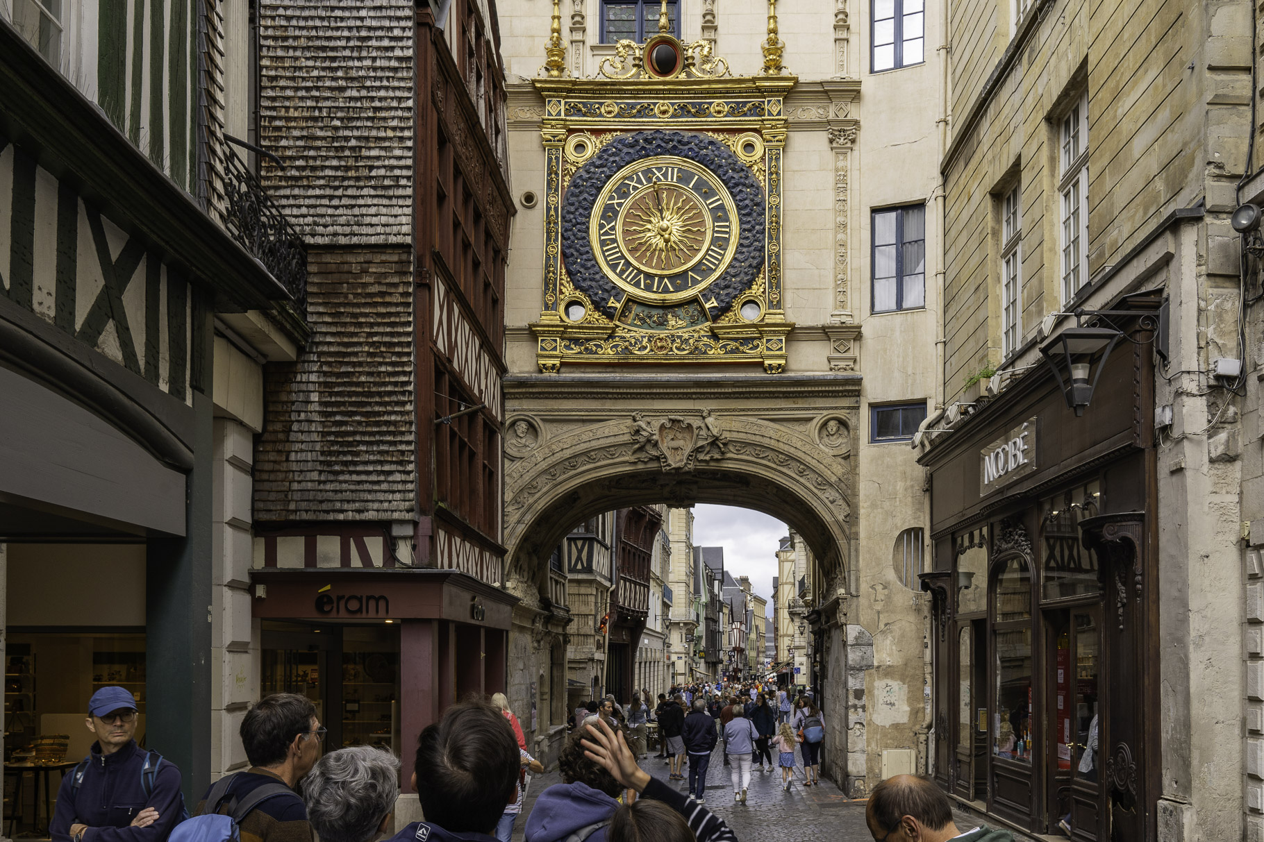 Bild: Wohnmobilreise Normandie, hier Rouen