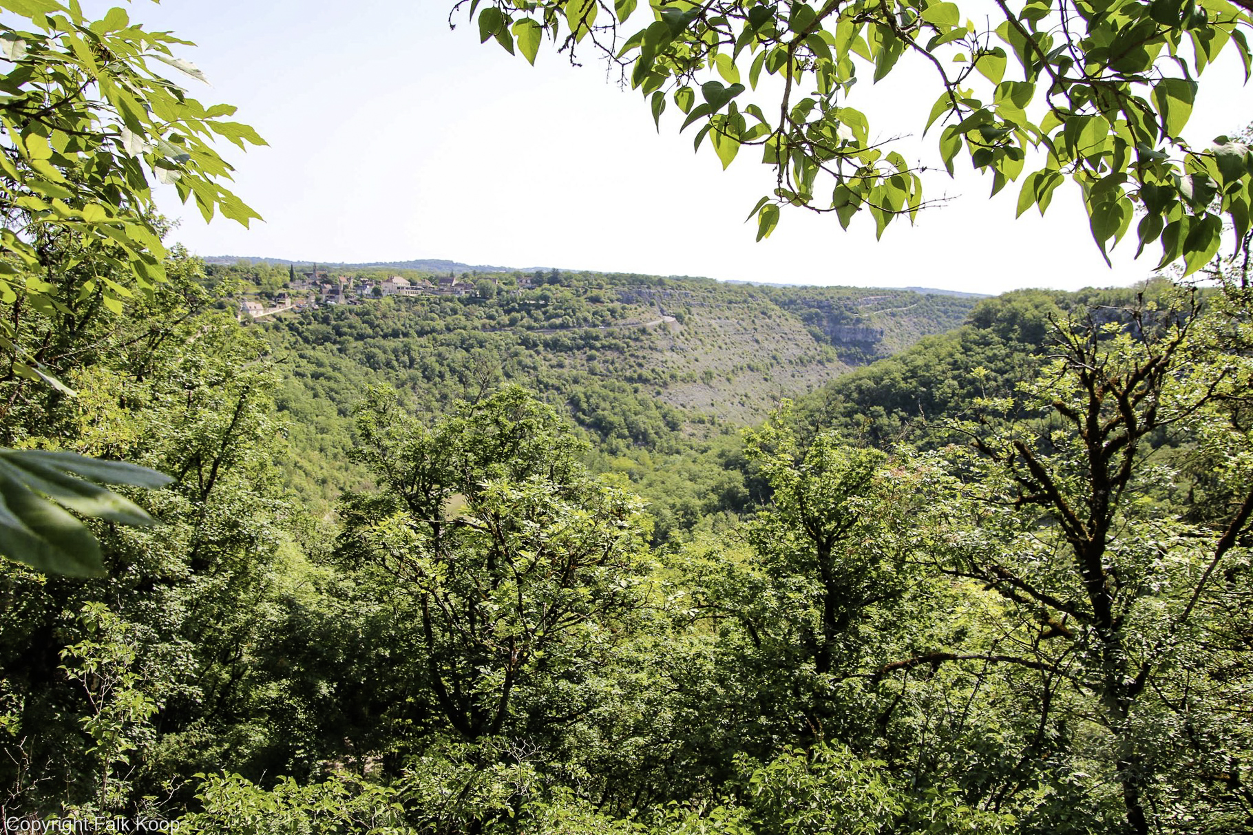 Aussichten in Rocamadour
