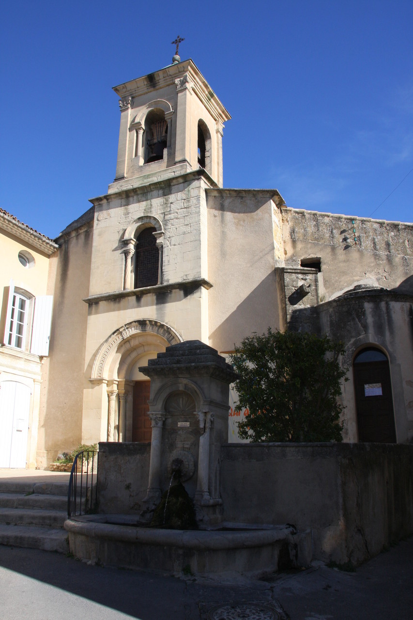 Bild: Fontaine in Lourmarin