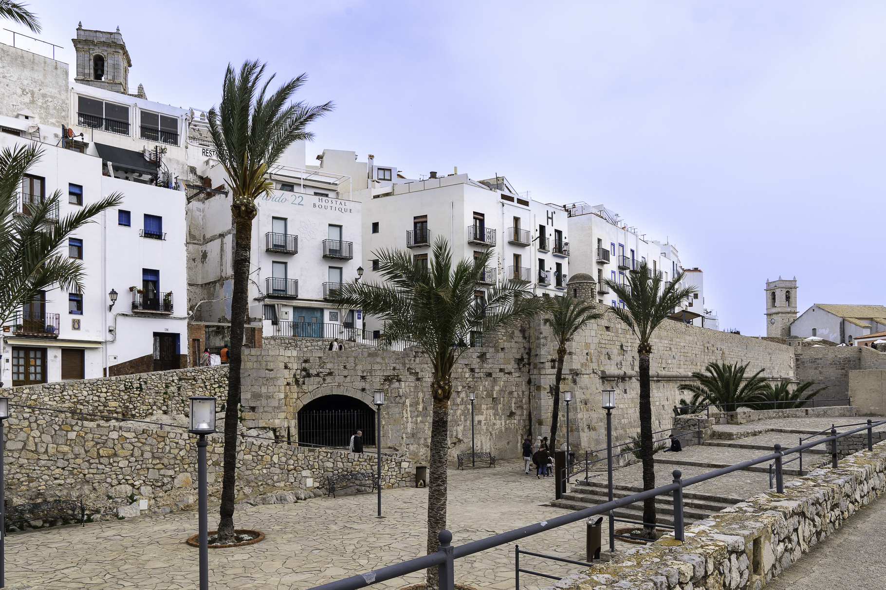 Stadtmauer der Altstadt von Peñíscola