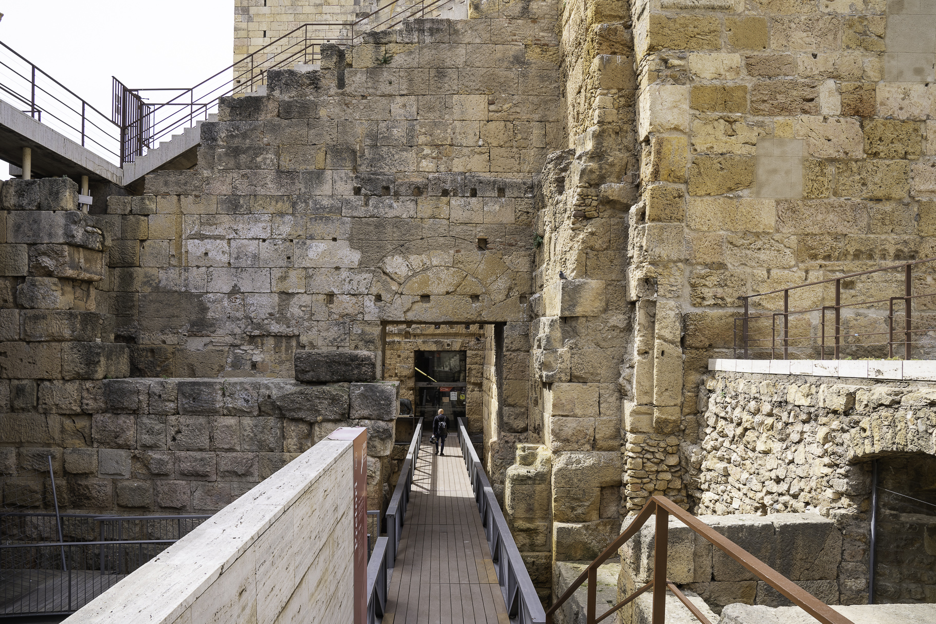 Bild: Römisches Prätorium in Tarragona 