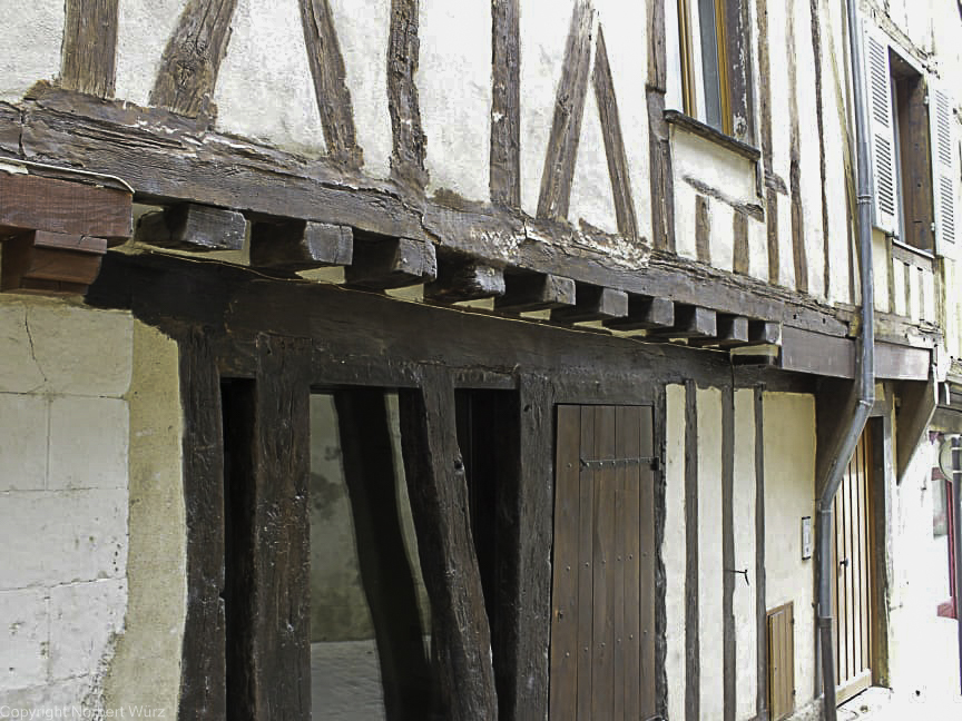 In der Altstadt von Auxerre 