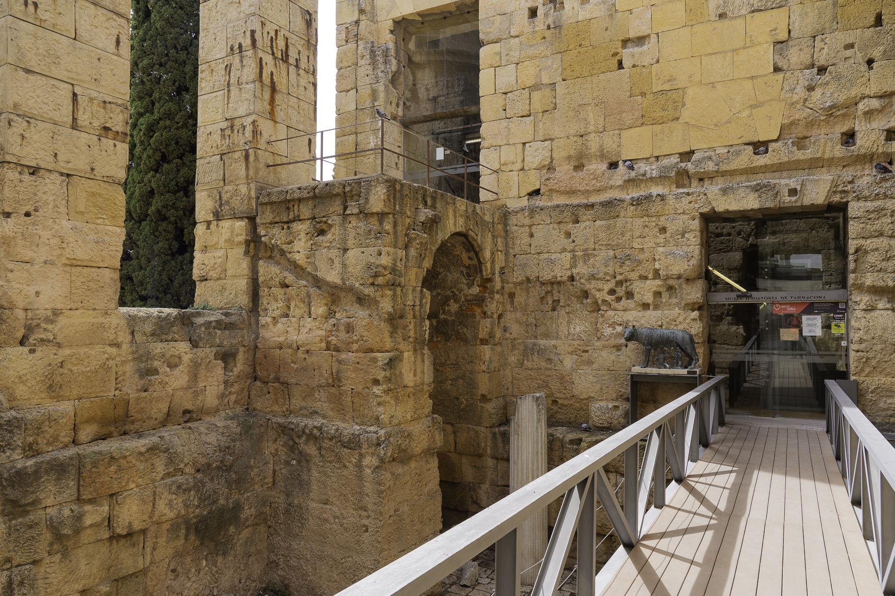 Bild: Römisches Prätorium in Tarragona 
