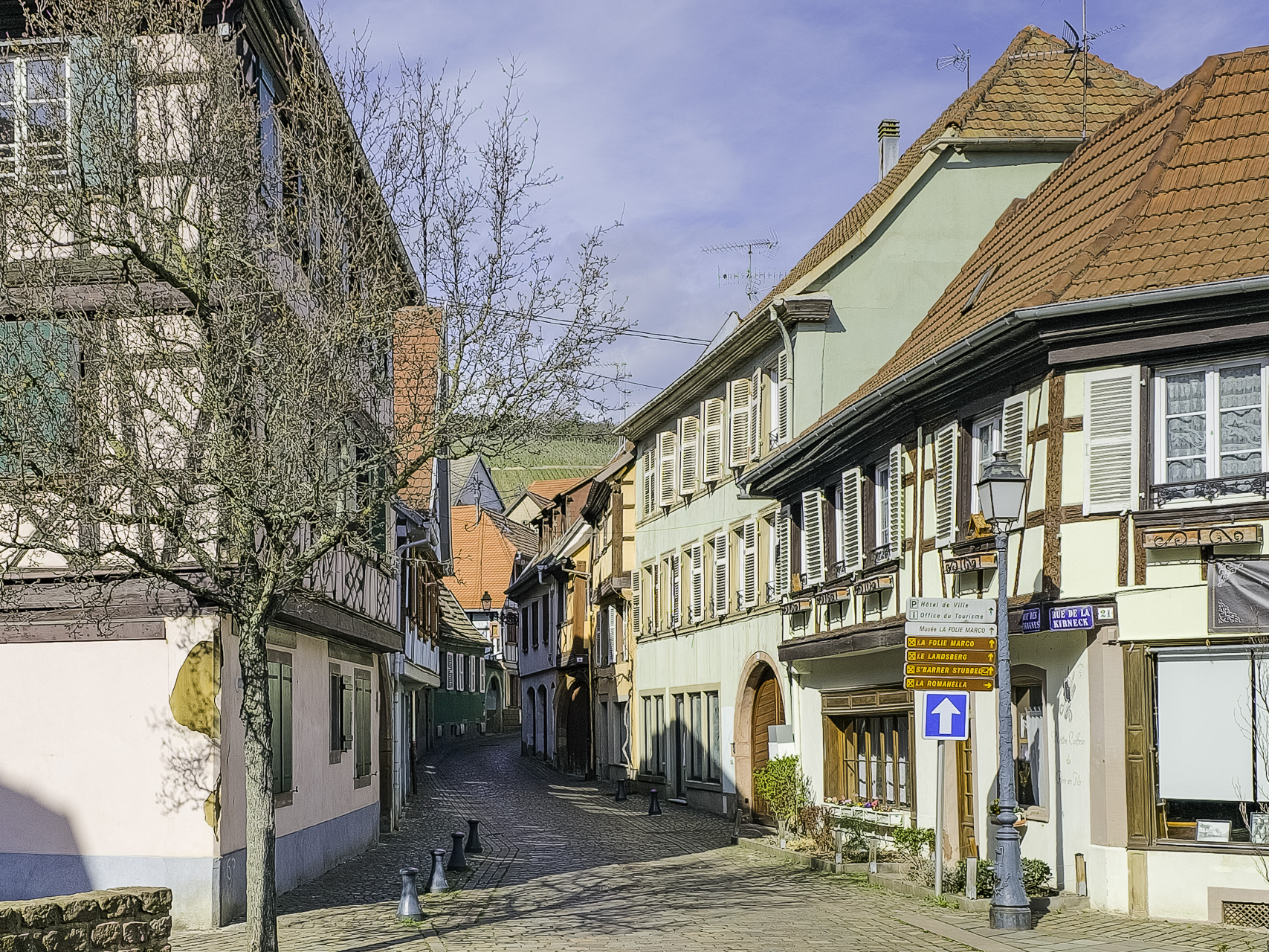 Bild: Bei einem Spaziergang durch Barr in der Rue de la Kirneck