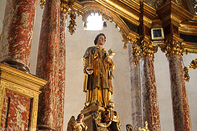 Bild: der Heilige Etienne in der Kirche St. Etienne in Ille-sur-Têt