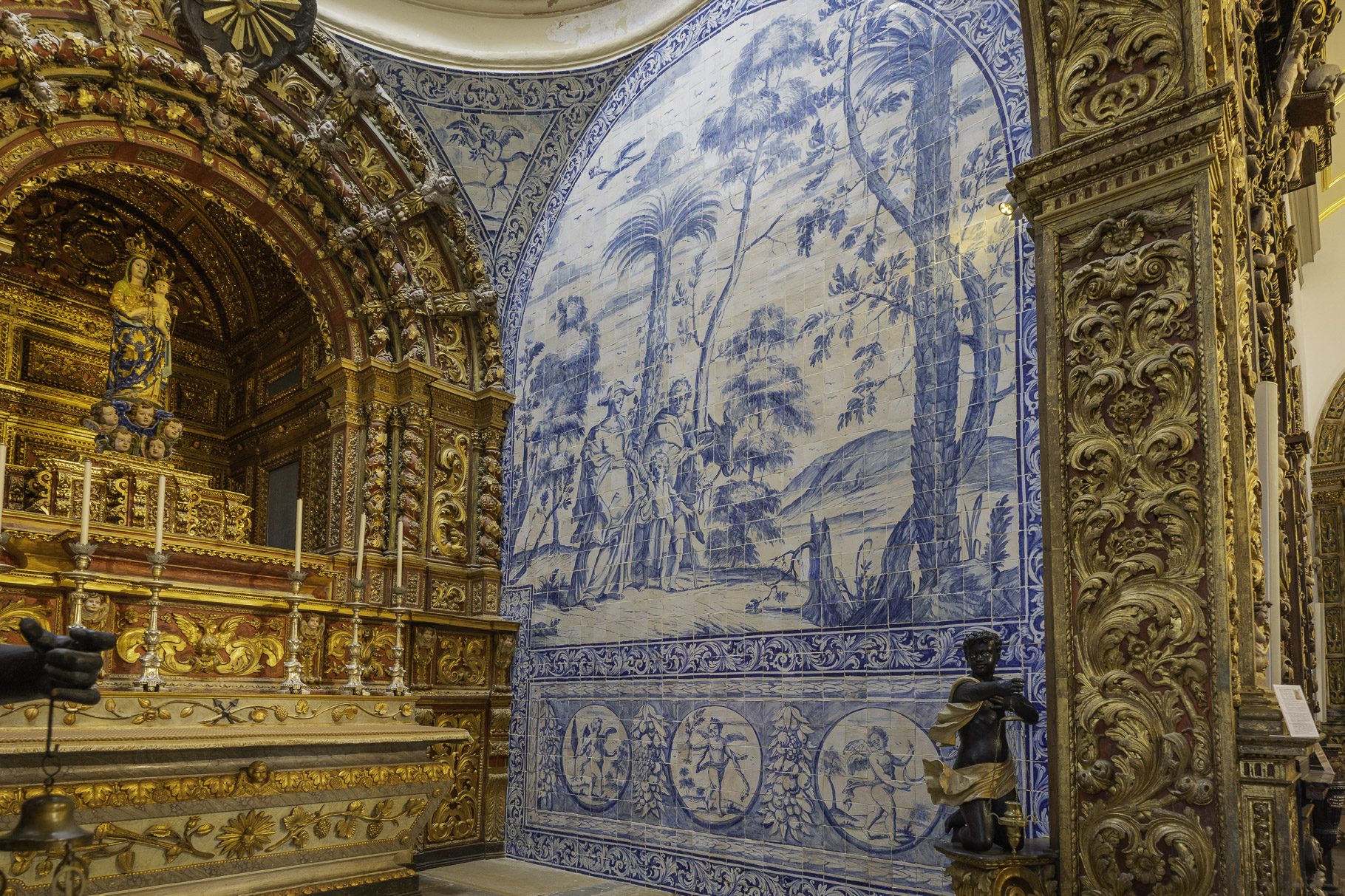 Bild: Capela de Nossa Senhora do Rosário in der Kathedrale Igreja de Santa Maria in Faro