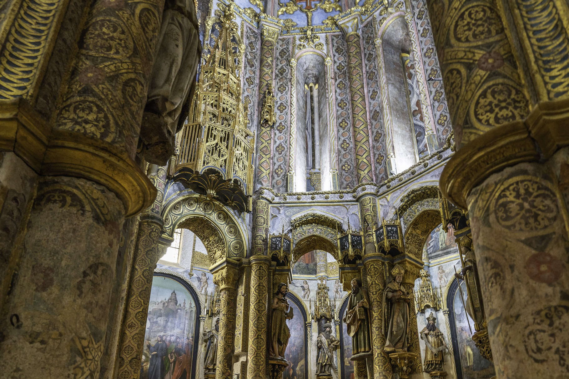 Bild: Charola im Convento de Cristo von Tomar 