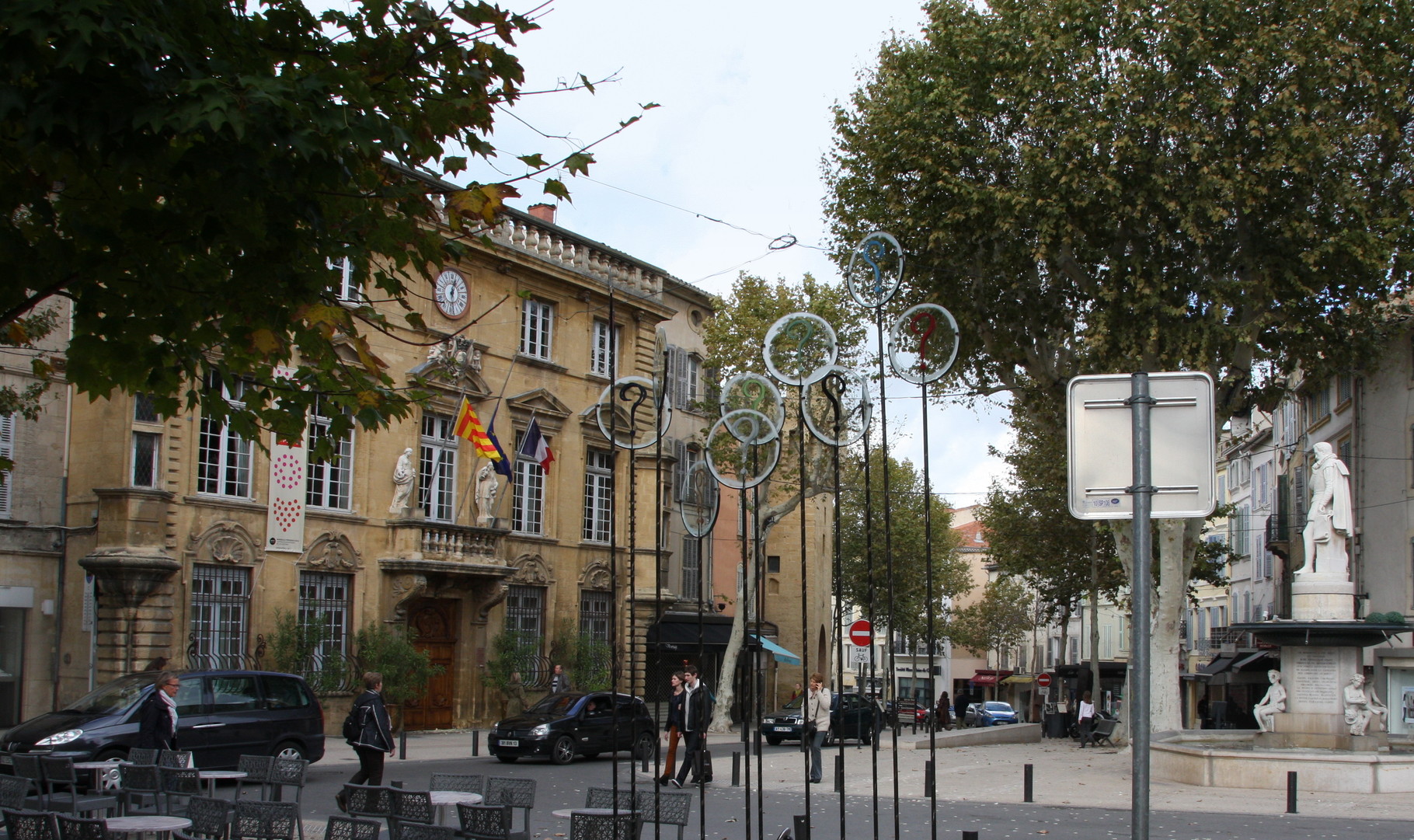 Bild: Fontaine in Salon de Provence