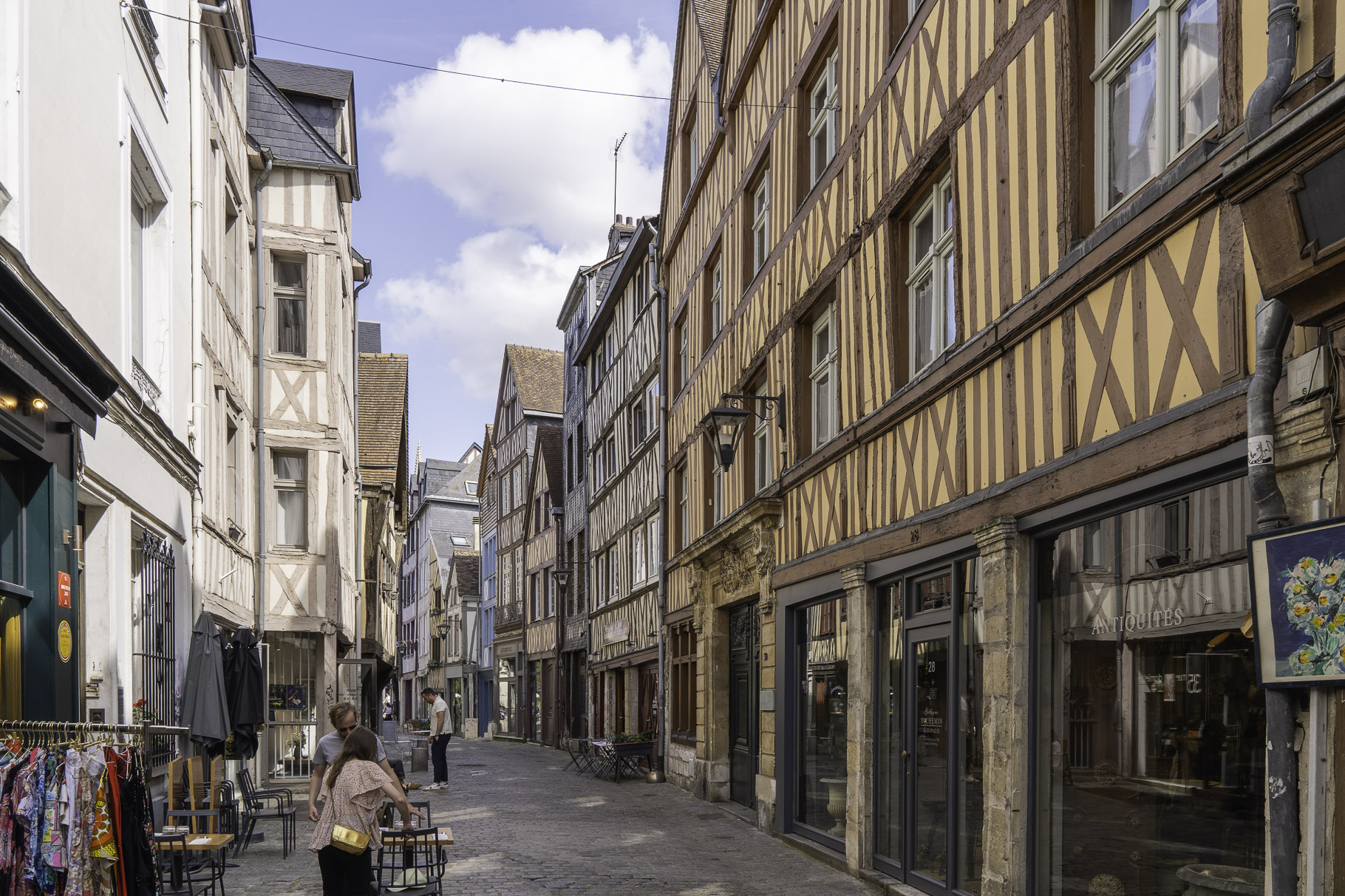 Bild: Rue Damiette in Rouen