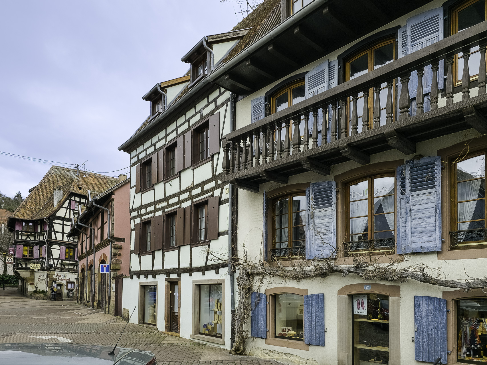 Bild: Am Place d´Étoile, Obernai
