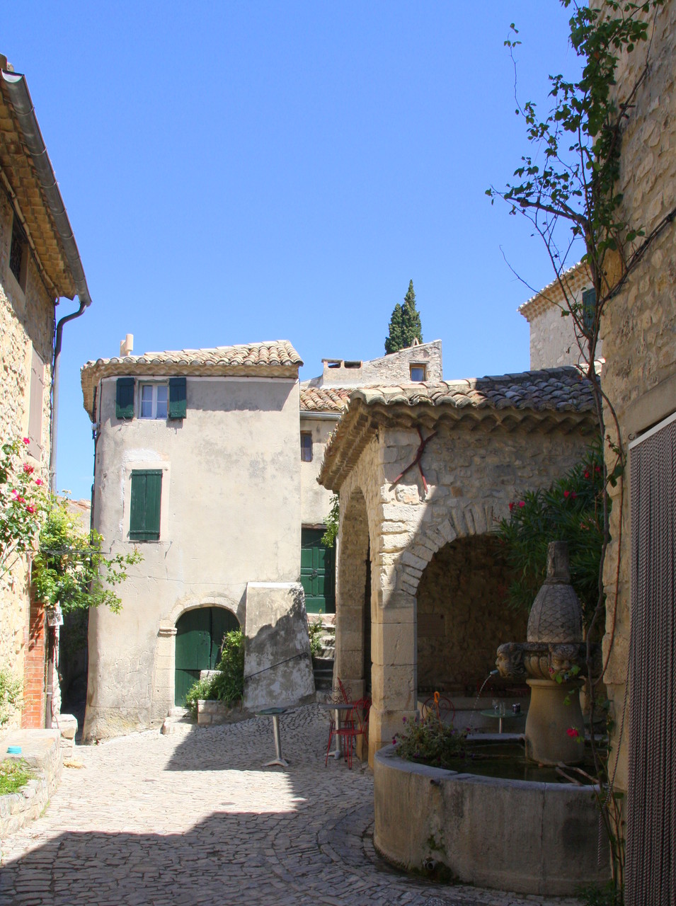 Bild: Fontaine in Seguret