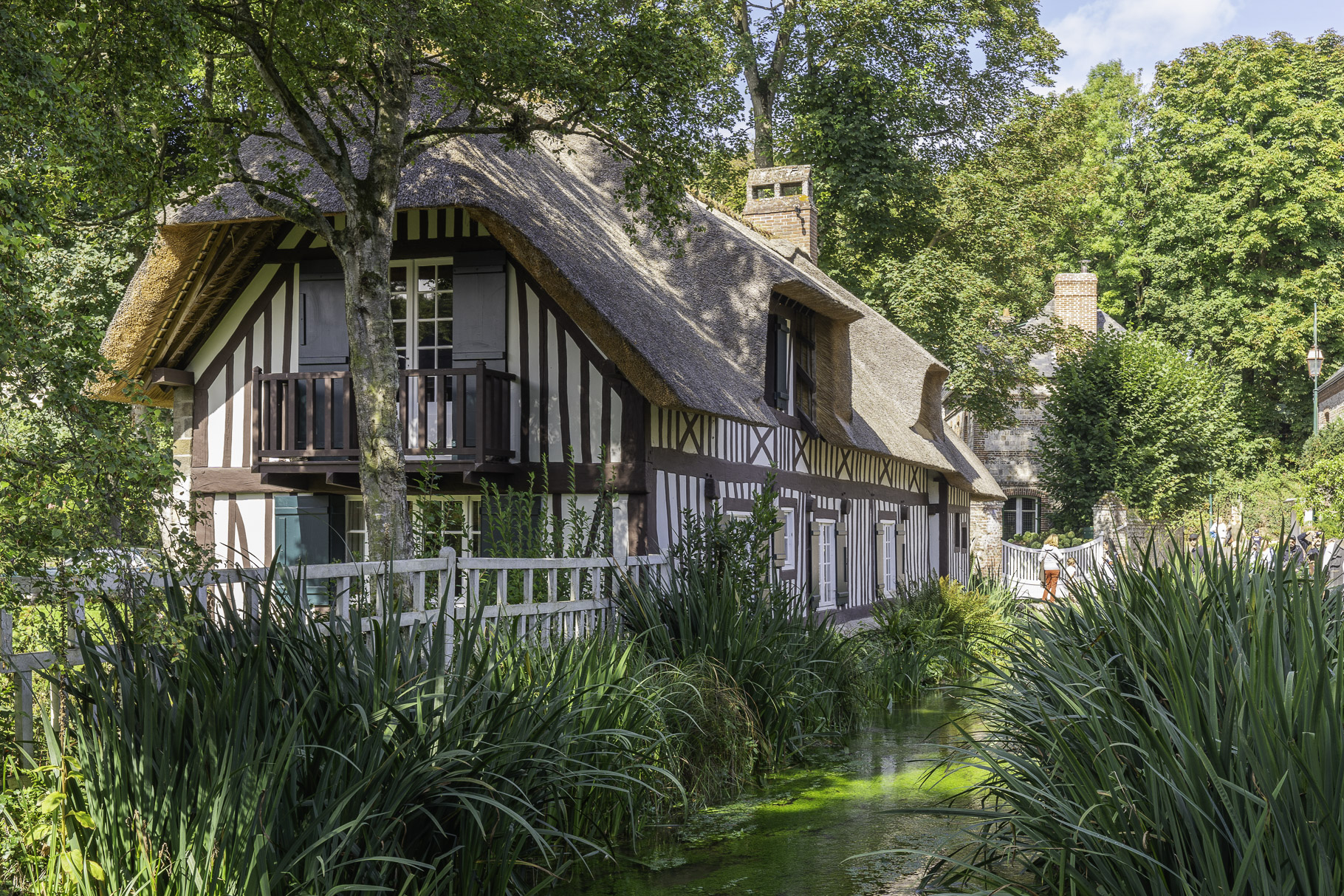 Bild: Wohnmobilreise Normandie, hier Veules-les-Roses 