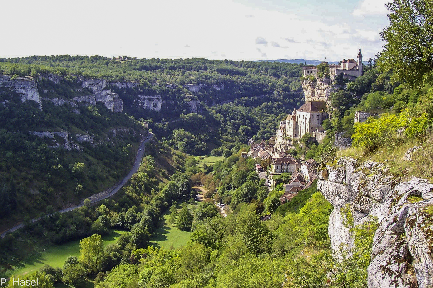 Aussichten in Rocamadour