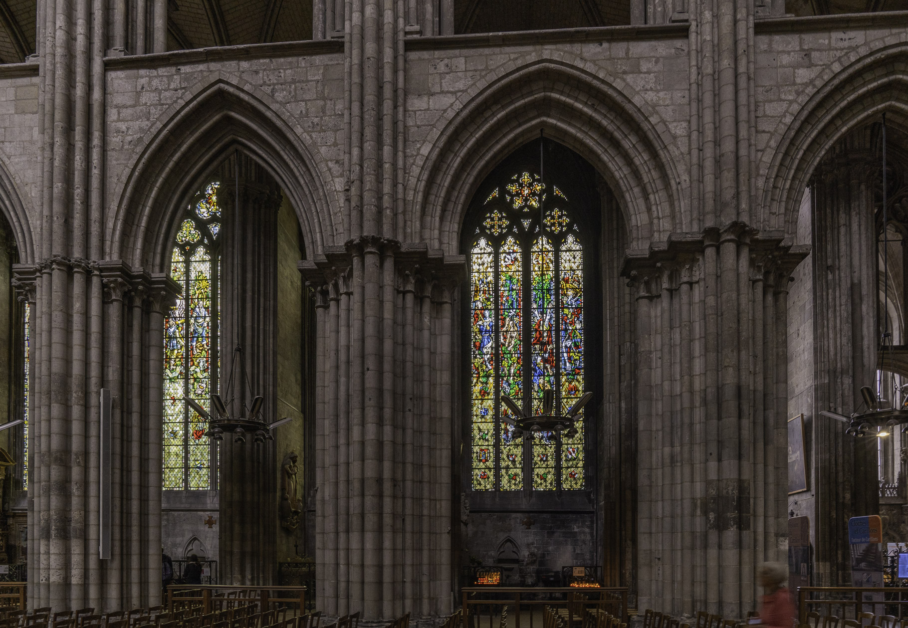 Bild: im Innern der Cathédrale Notre-Dame de Rouen 