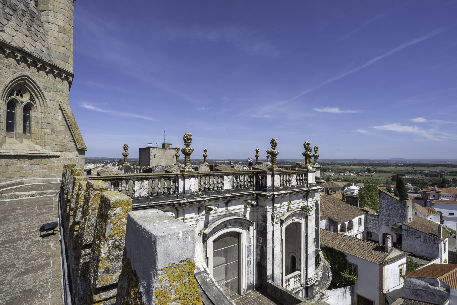 Bild: Auf dem Dach der Catedral de Évora, Portugal 