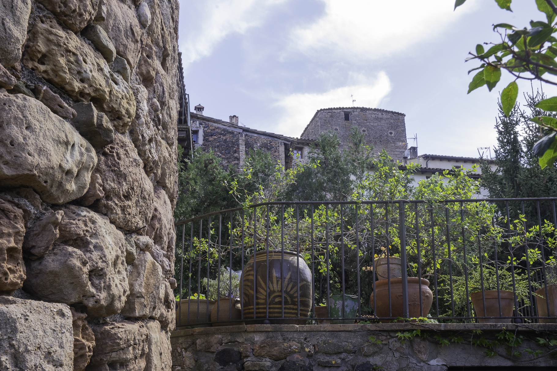 Spaziergang durch Santa Pau 