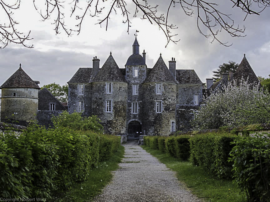 Bild: Château de Ratilly in dem kleinen Ort Treigny