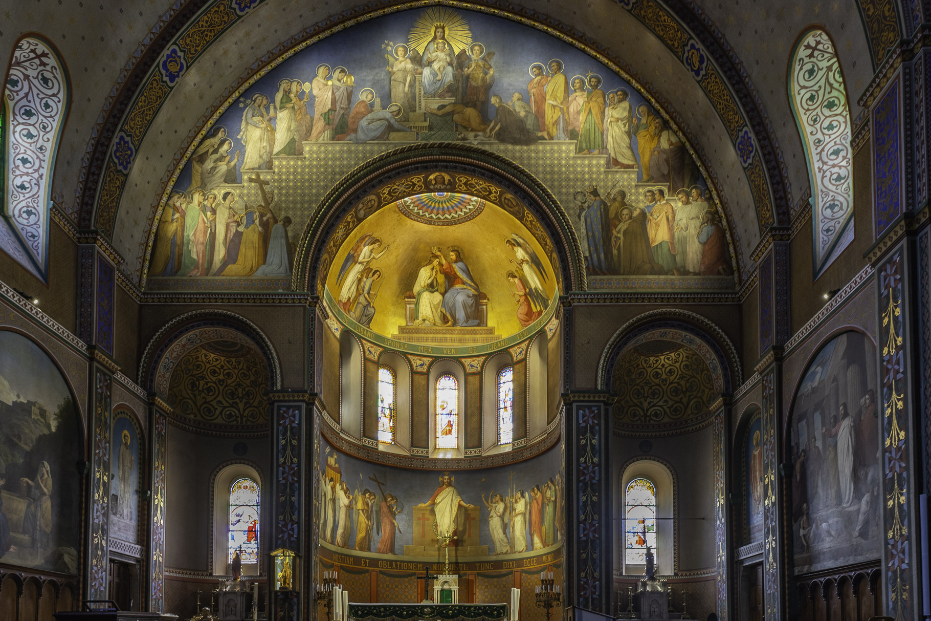 Bild: Chor der Église Notre-Dame-de-l’Assomption in Bagnères-de-Luchon