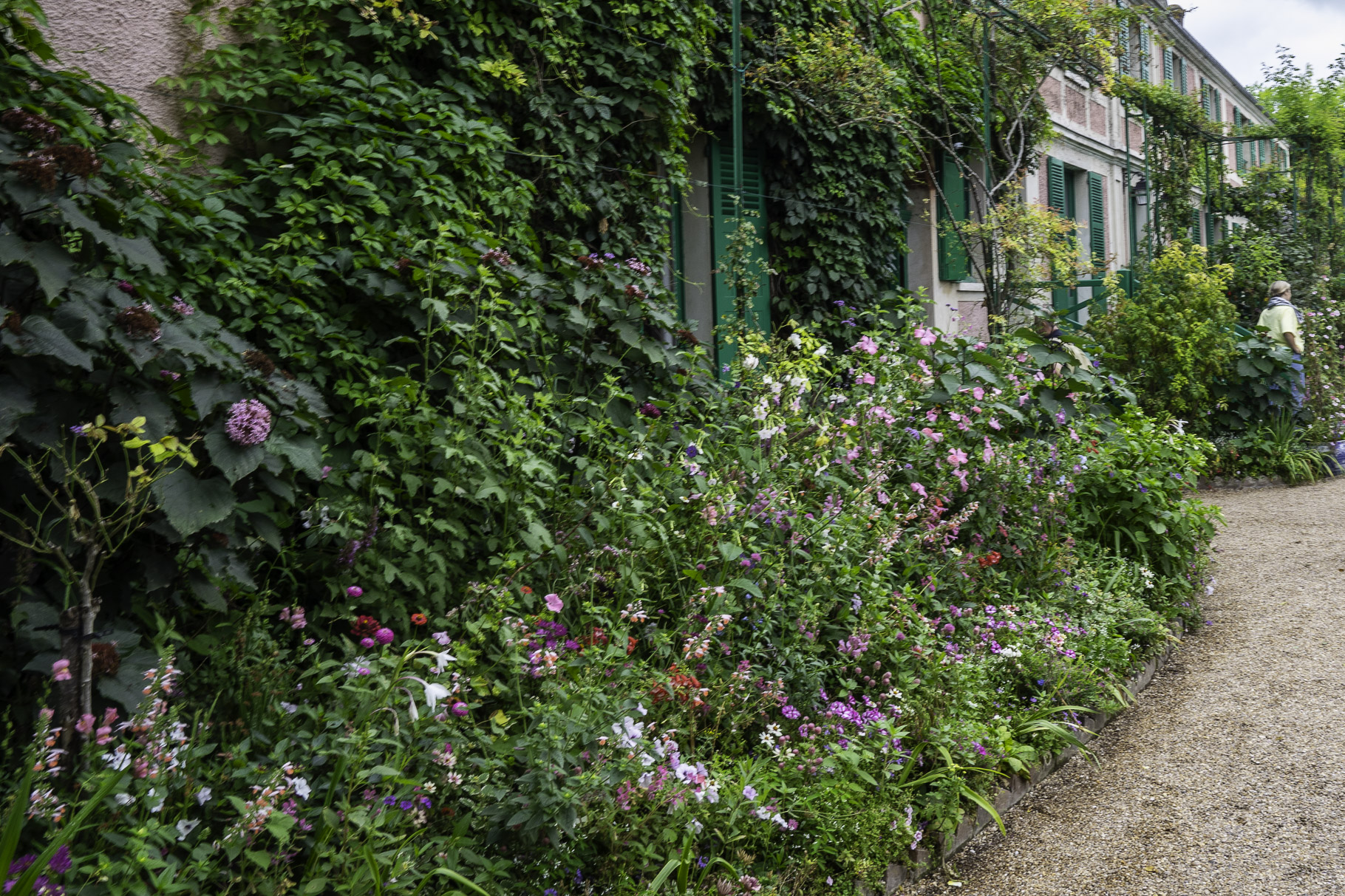 Bild: Im Blumengarten von Claude Monet in Giverny 